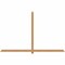 Ekena Millwork Eugene Smooth Timber Gable Bracket, Western Red Cedar, 108"W x 68"H x 3 1/2"D x 3 1/2"F, 15/12 Pitch GBW108X68X0404EUG00SWR - alternate 1